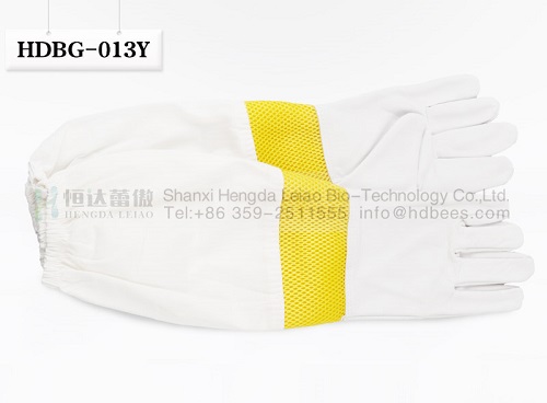 Beekeeping Gloves HDBG-013Y,Beekeeping Gloves Factory,Beekeeping Equipment