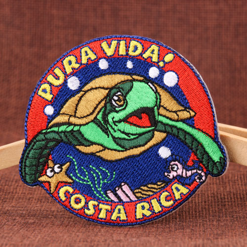 Pura Vida Custom Patches