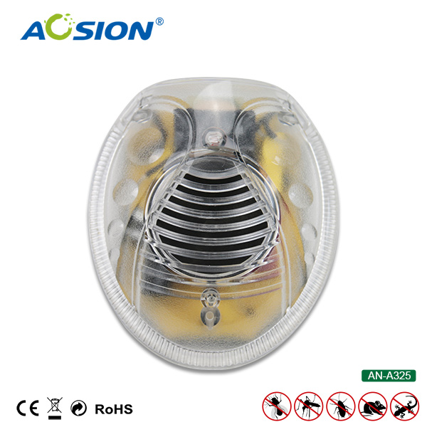 Aosion Ultrasonic + Electromagnetic Bugs / Spider Repeller AN-A325