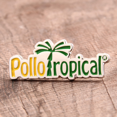 Pollo ropical lapel pins