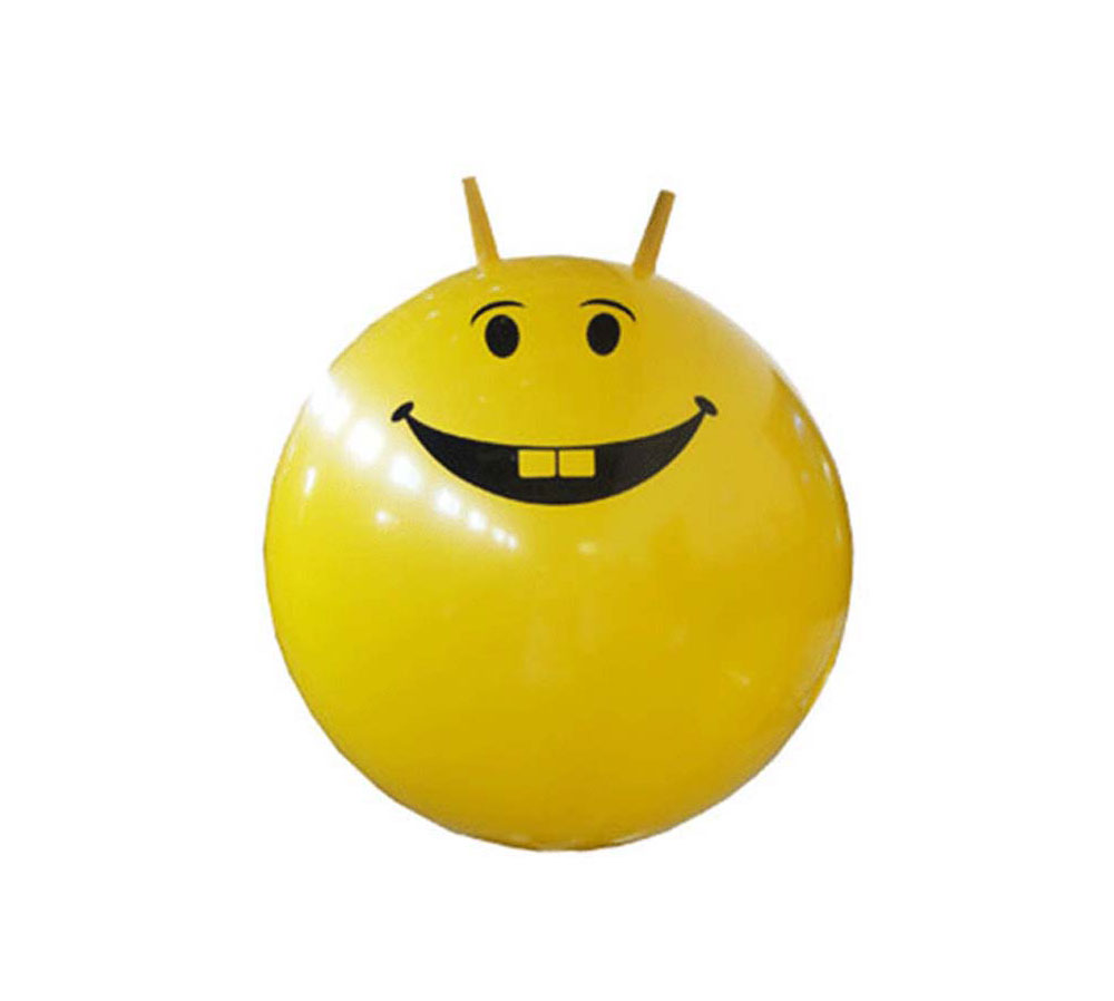 Eco-friendy PVC Inflatable Jumping Hopper Ball With Horn Wholesale