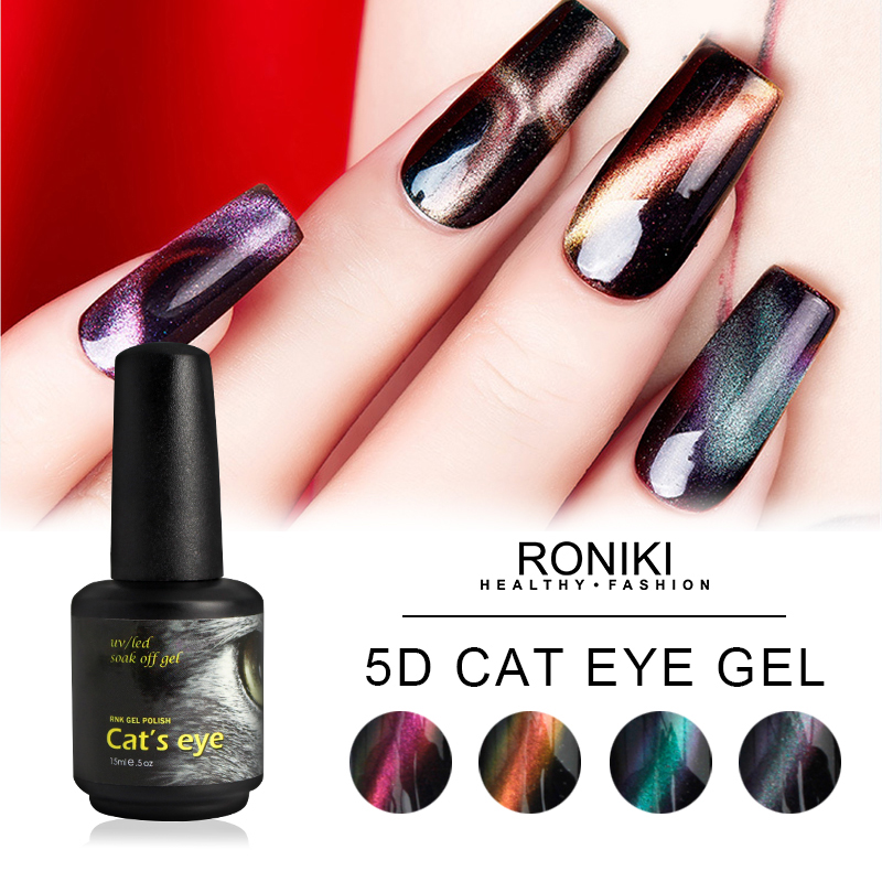 RONIKI 5D Cat’s Eye Gel,Cat Eye Gel,Cat Eye Gel Polish,Cat Eye Gel Wholesaler,Variety Cat Eye Gel