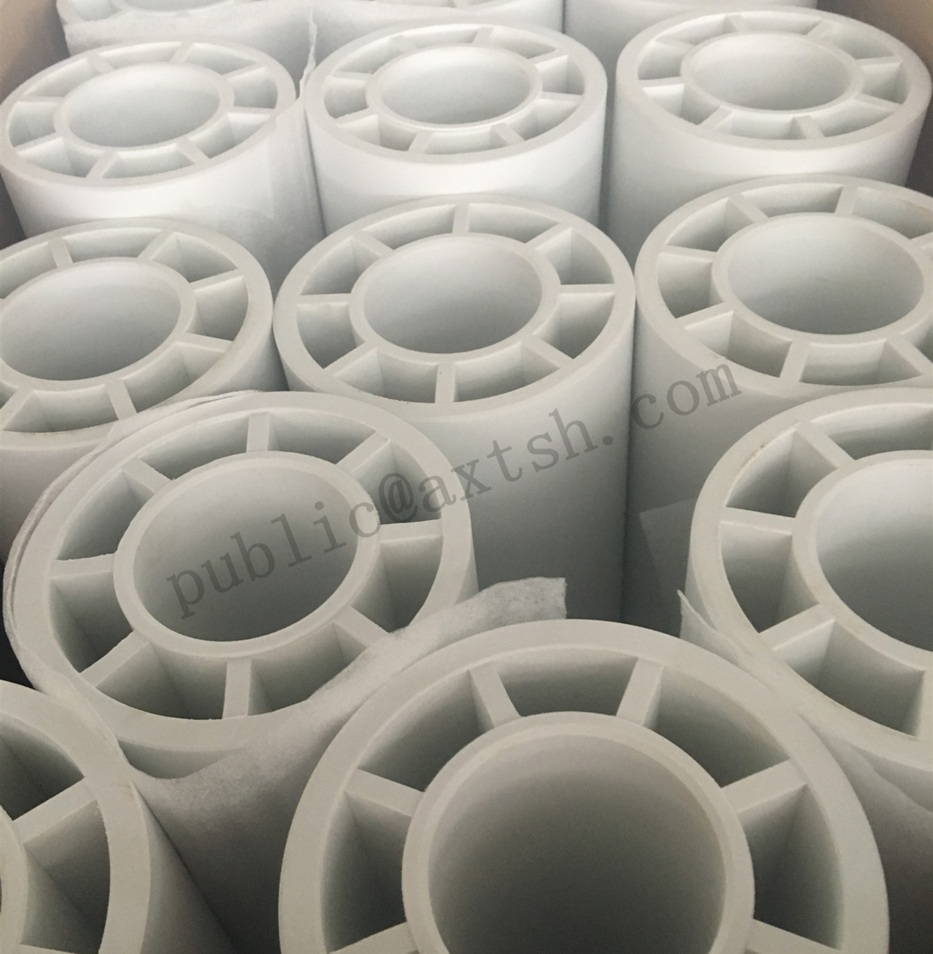 Black ABS/Nylon Plastic Honeycomb Spool core