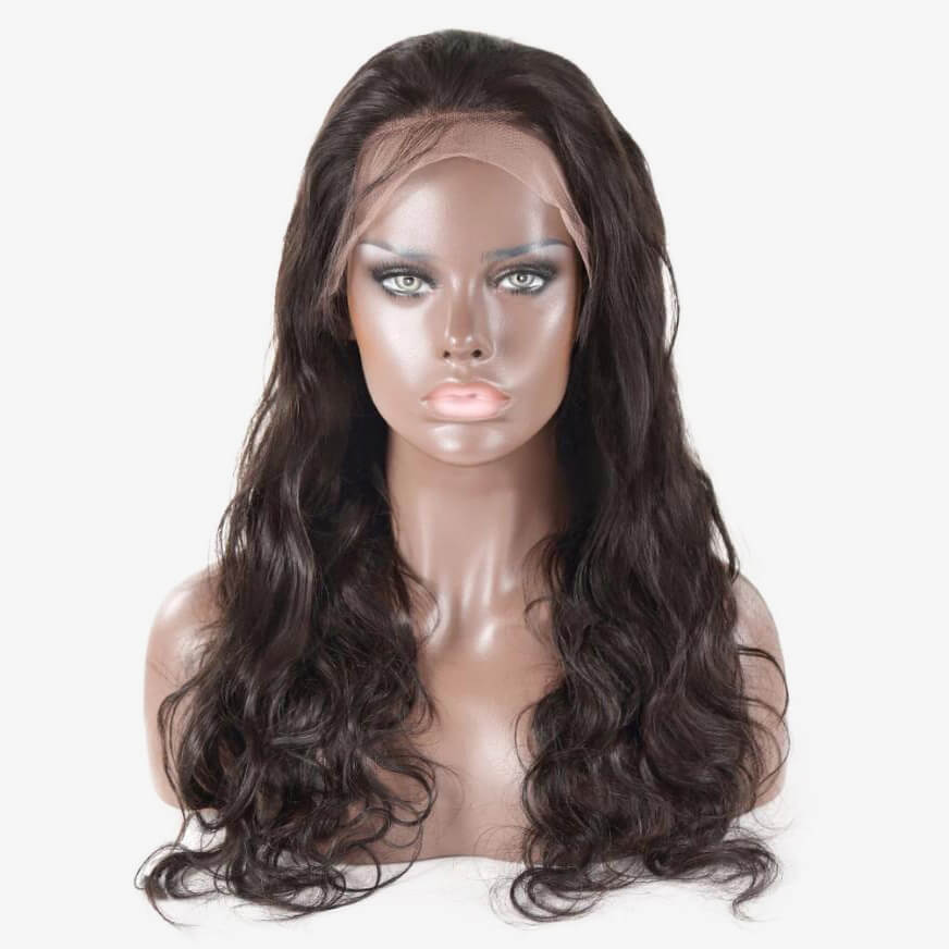 Long Lace Front Wigs Human Hair Wavy Style S199