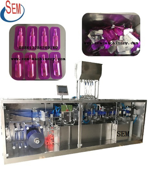 plastic ampoule garlic sauce packing machine