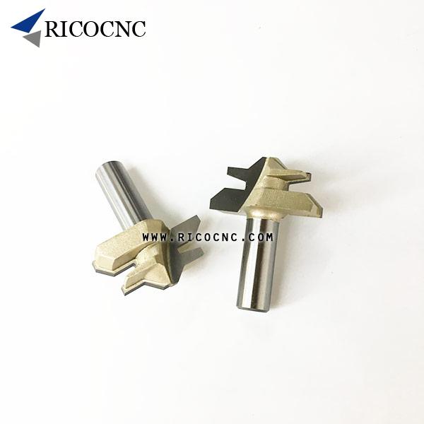 45 Degree Lock Miter Router Bit for Wood Strong Joints Making