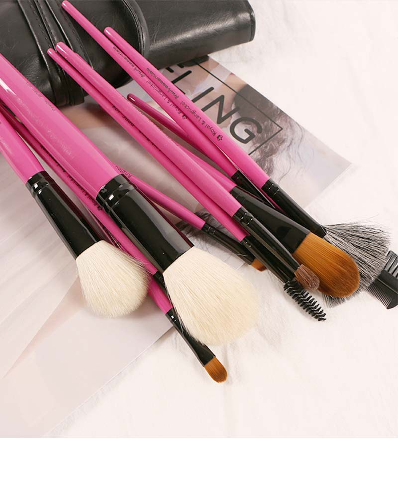 12 Pieces Make Up Brushes Set For Face Blender/Eyeshadow