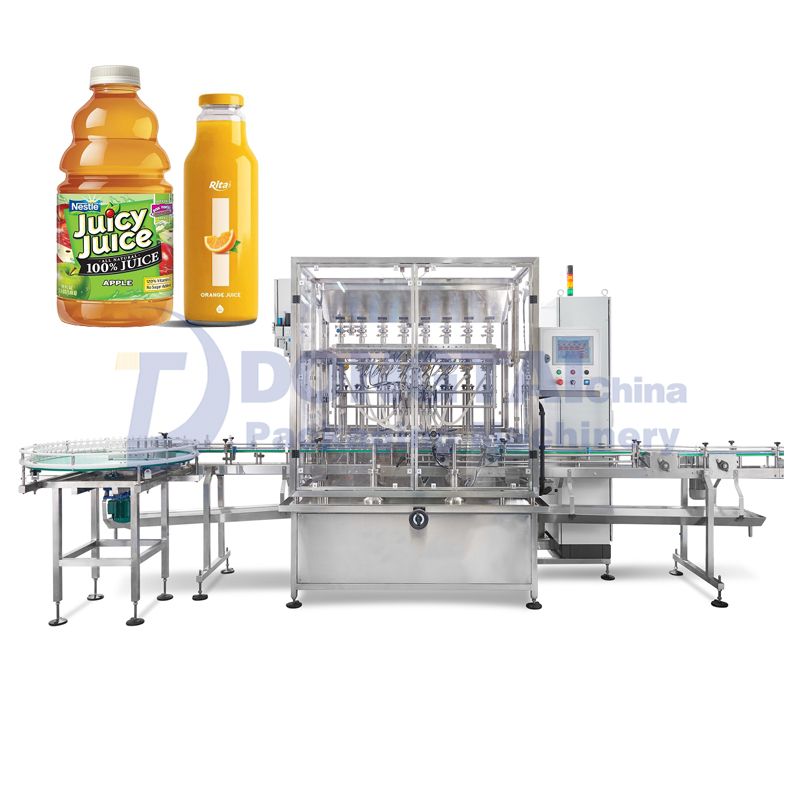 Automatic glass bottle liquid filling machine  