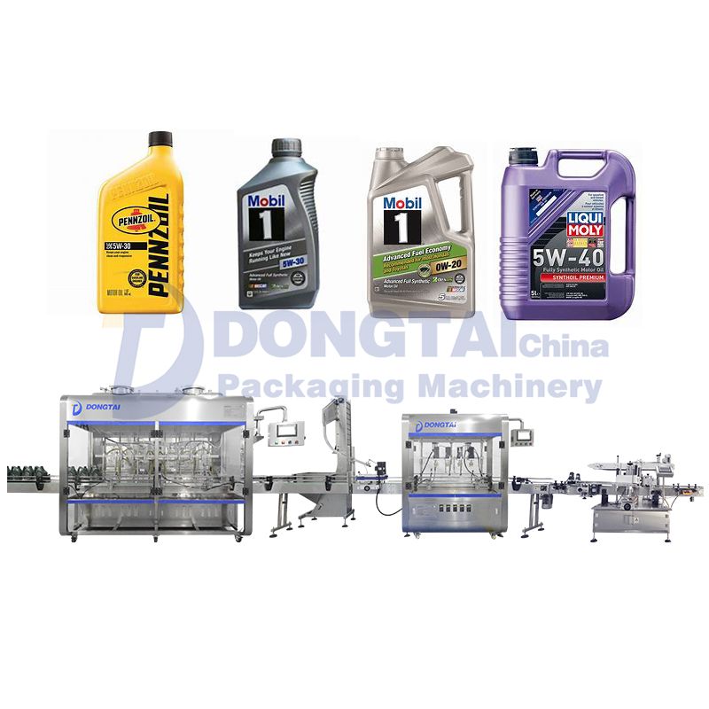 Automatic Lube Oil Filling Machine  motor oil Filling Machine