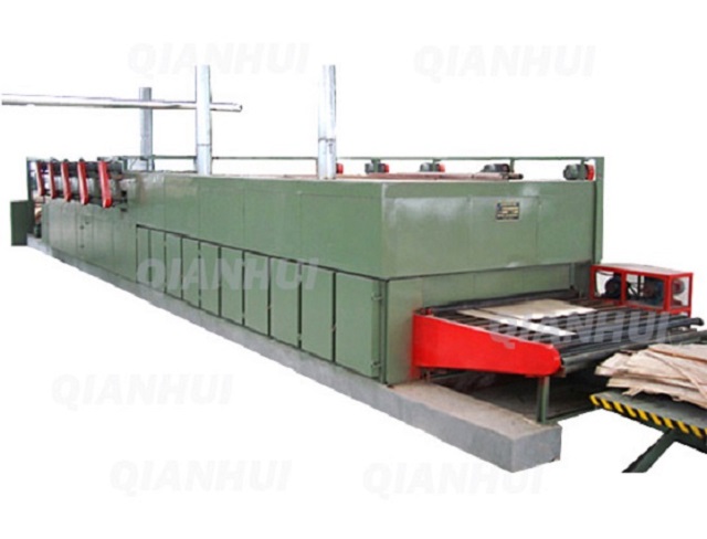 30m Roller Veneer Dryer Plywood Veneer Drying Machine