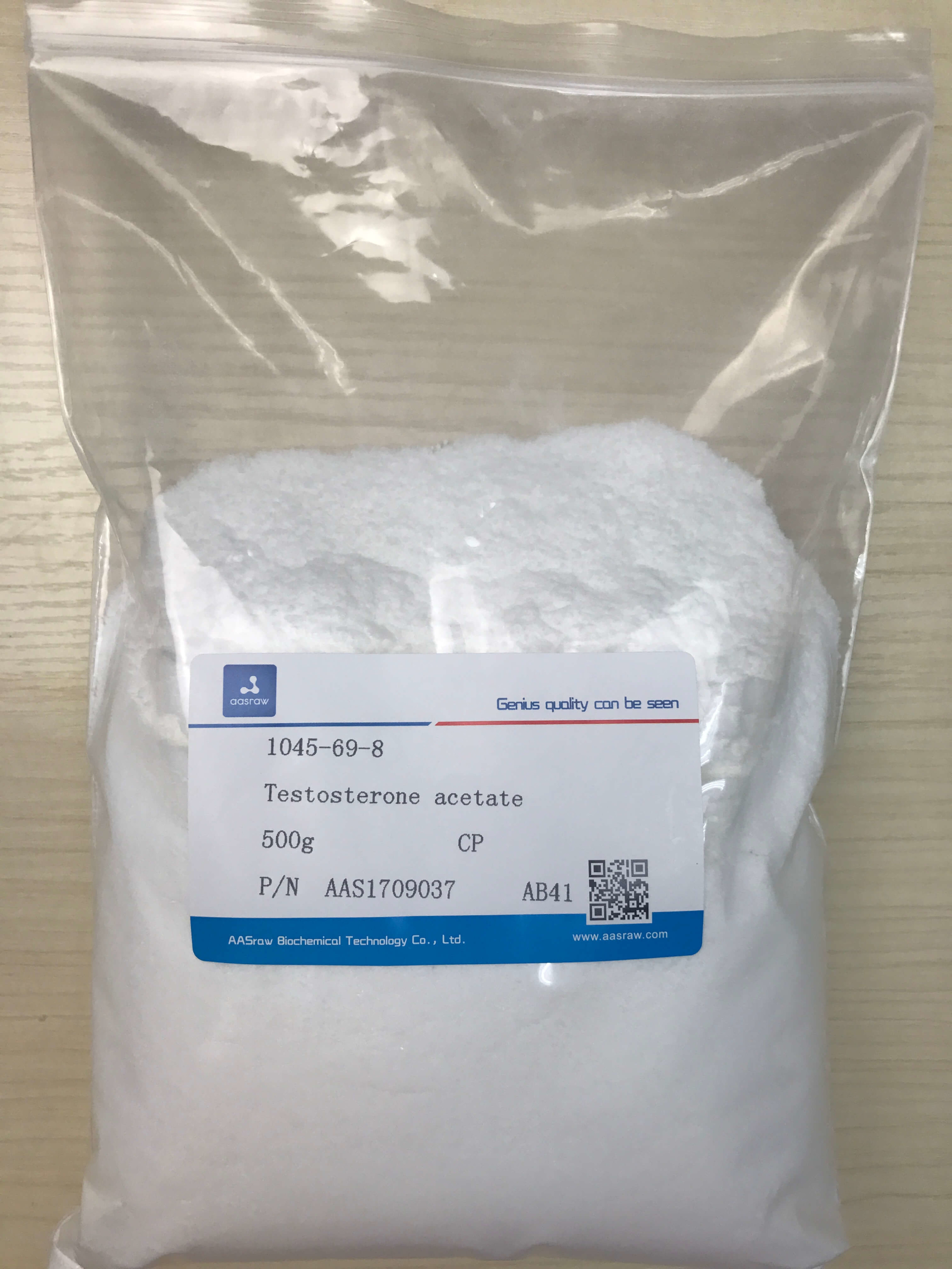 Testosterone acetate powder  CAS: 1045-69-8