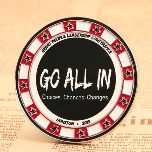 Award Coins | Go All In Custom Challenge Coins