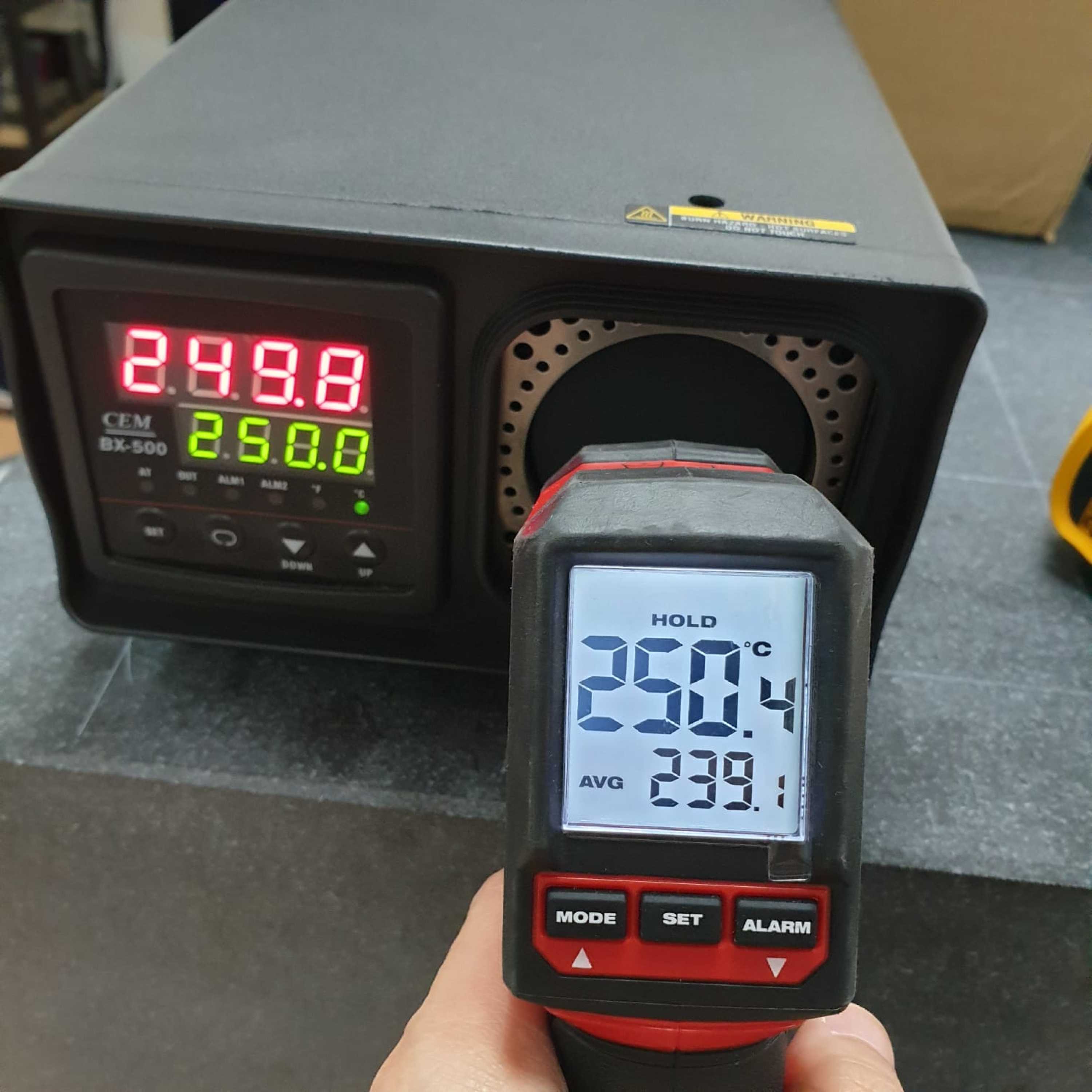 Kalibrační zařízení pro infračervené měřicí zařízení