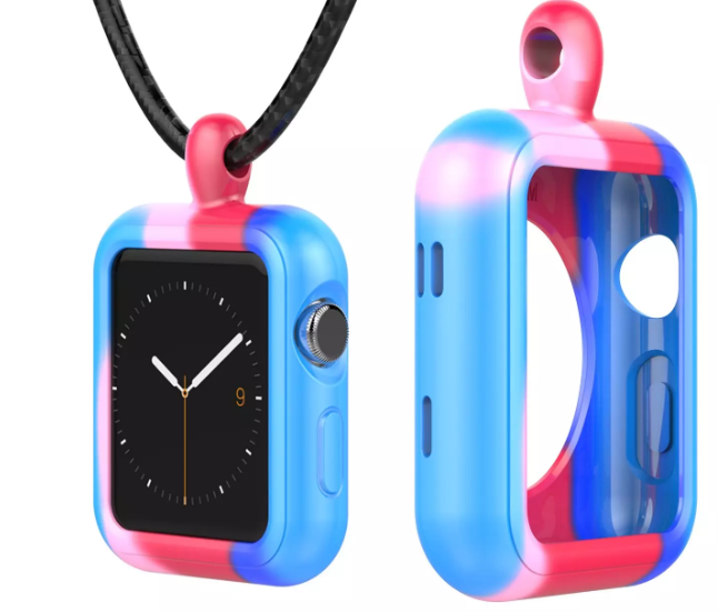 Apple Watch Pendent Case with Necklace Clip