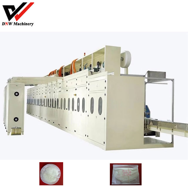 Disposable Woman Folding Type Breast Pad Making Machine