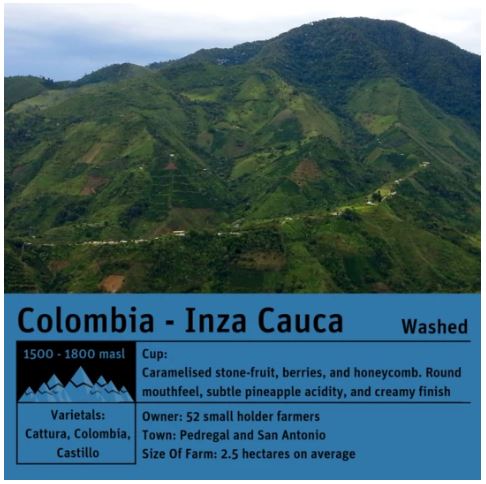 Colombia - Inza Cauca
