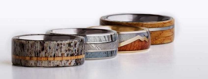 Meteorite Wood Rings