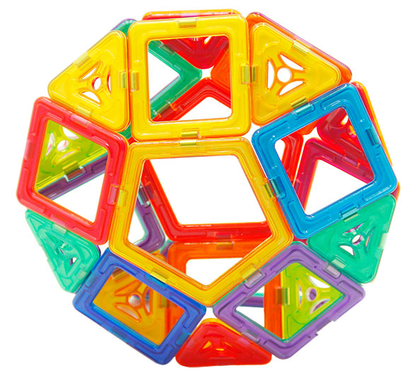 Magnetic Building Blocks for Children