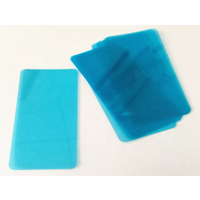 high transparent easy tear blue PET protective film for mobile phone screen die cutting