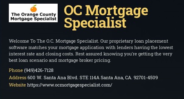 Nicholas Panos, Founder The O.C. Mortgage Specialist