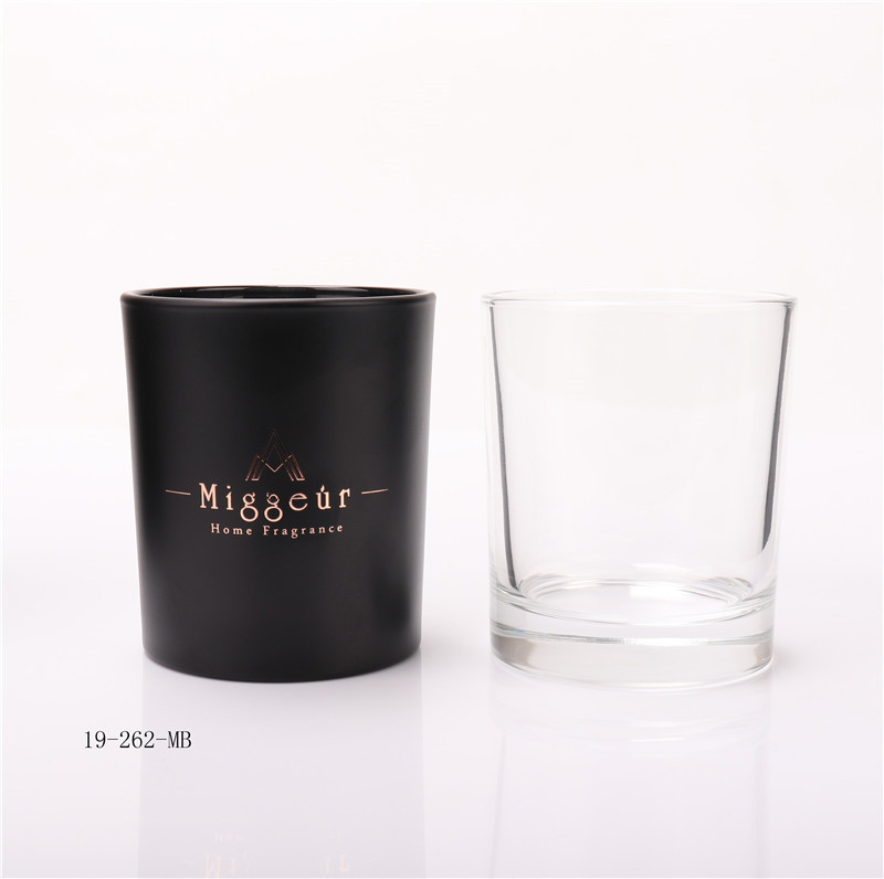 Luxury Black Candle Jar Manufacture