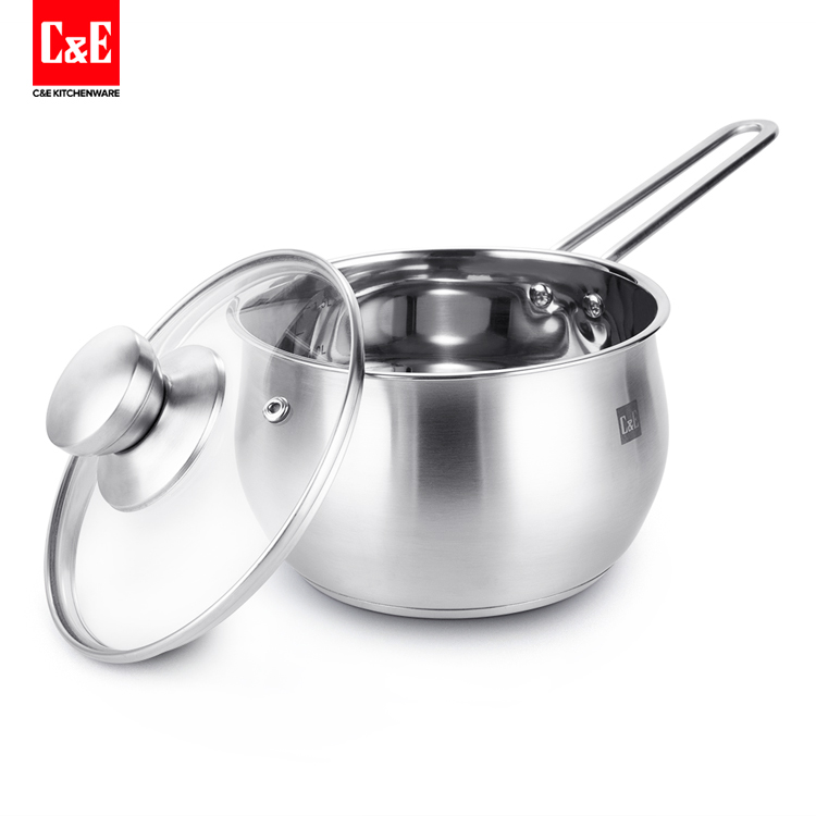 Stainless Steel Non-Stick Saucepan 1.5L