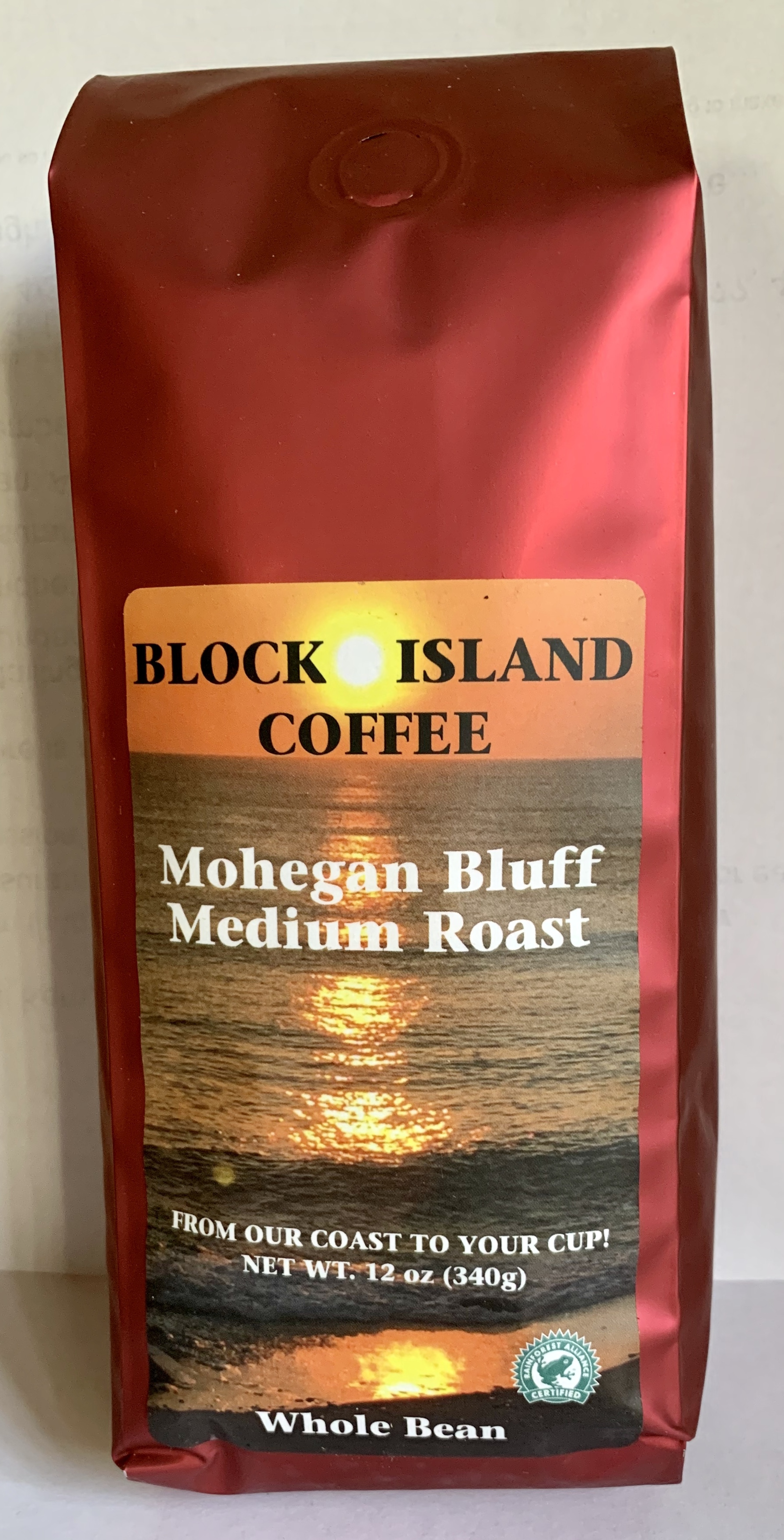 Mohegan Bluffs Medium Roast- Ground or Beans 