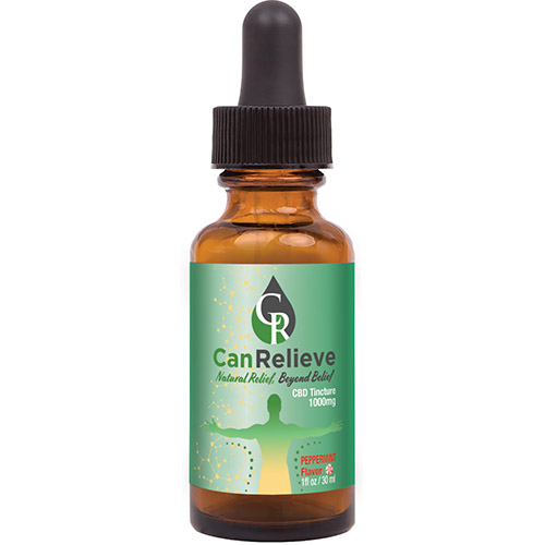 CBD Tincture 1000mg – Peppermint Flavor