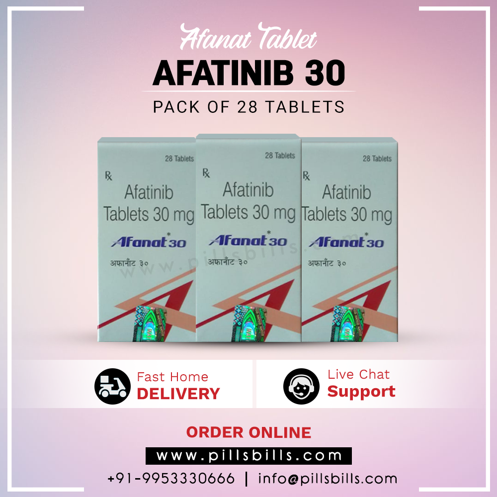 Afanat 30mg (Lung Cancer Medicine) : Buy Online At Affordable Price In India