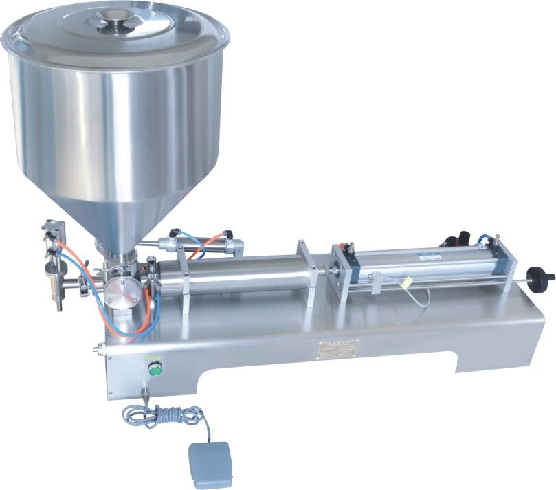 Semi automatic ointment filling machine