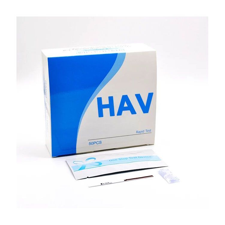 Diagnostic kit for anti-HAV-HEV IgM (Colloidal Gold)