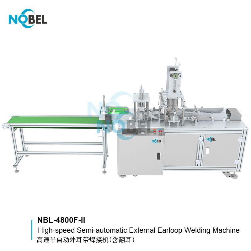 NBL-4800F-II High Speed Semi-auto External Earloop Welding Machine 