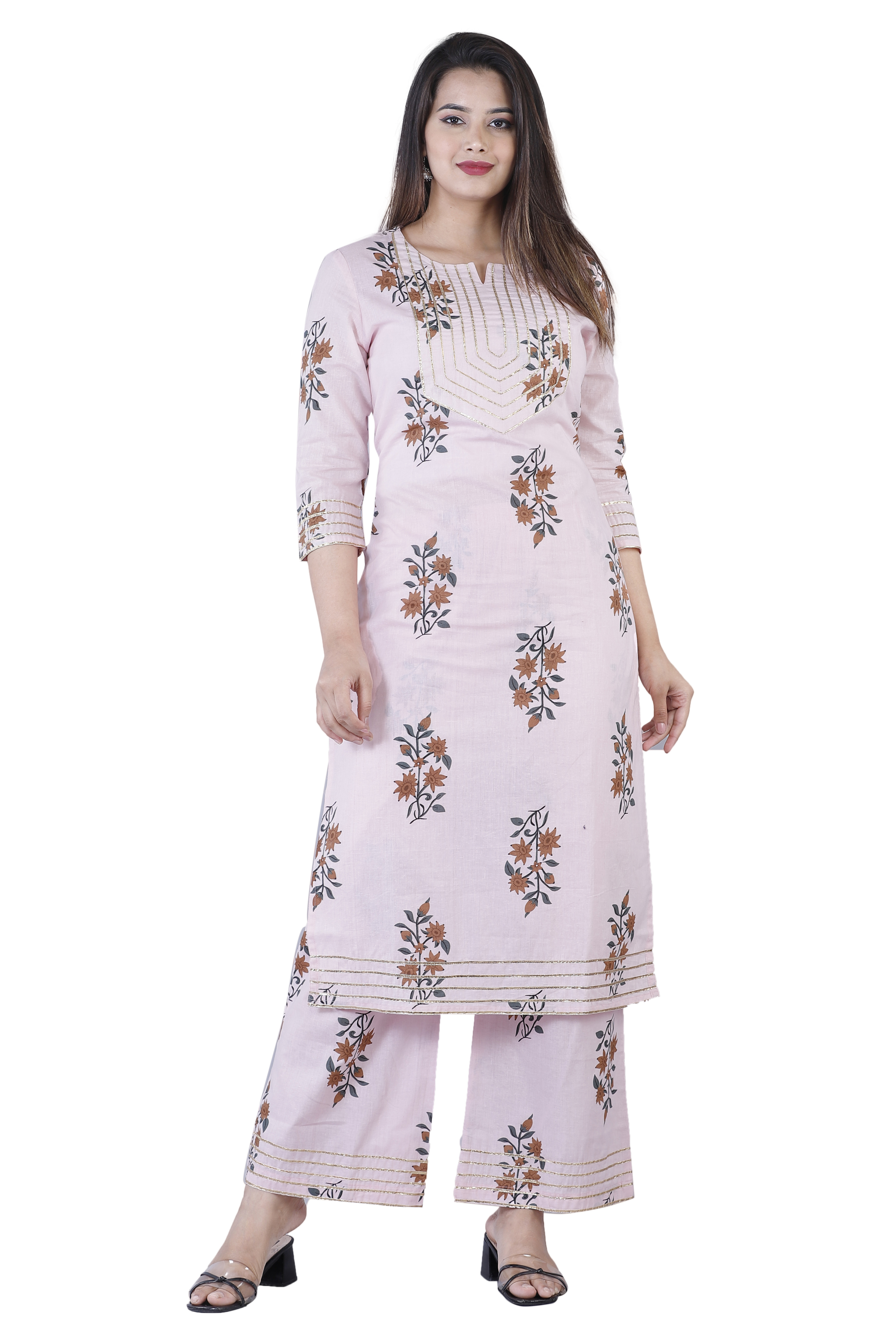 Pahal Attire Kurta and Palazzo set