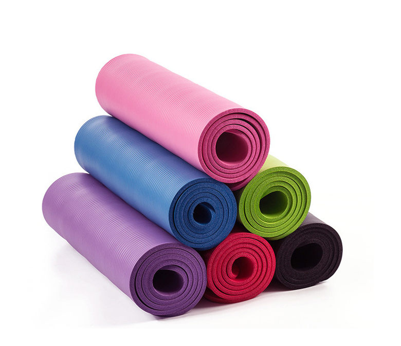 Sivan 1/2-Inch Extra Thick NBR Comfort Foam Yoga Mat for Exercise, Pilates