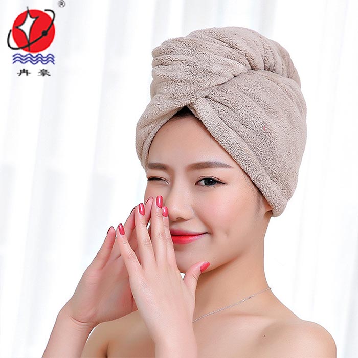 Microfiber Coral Fleece Hair Turban