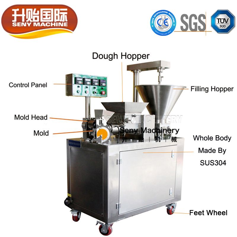 SY-710 Automatic Dumpling Making Machine with water cooling recycling system