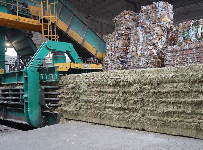 Baler For Agricultural Products Plastic Baler Machine Factory 