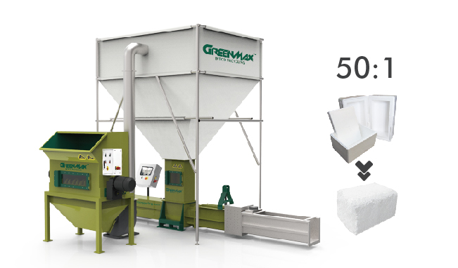 GREENMAX Foam Compactor Z-C300 Hot Sale