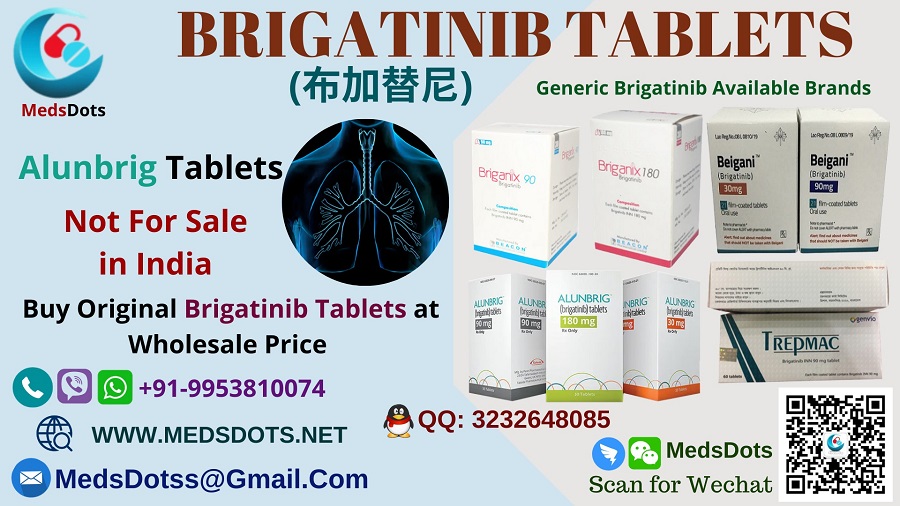 Buy Briganix Tablets Online | Brigatinib Wholesale Price India | Lung Cancer Medicine Exporter