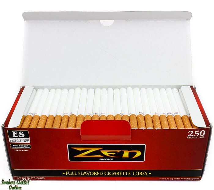 Zen Tubes 250 ct. Red King - Smokers Outlet Online