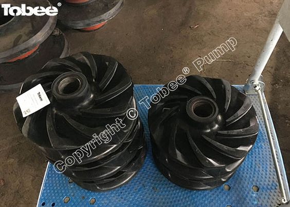 Tobee 4x3D-AH Rubber Impeller Spare Parts