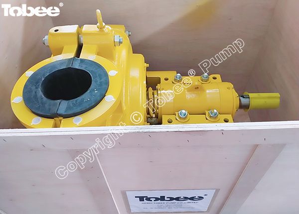 Bear shaft Rubber-lined Yellow Slurry Pump 8x6 E-AHR Slurry Pump.