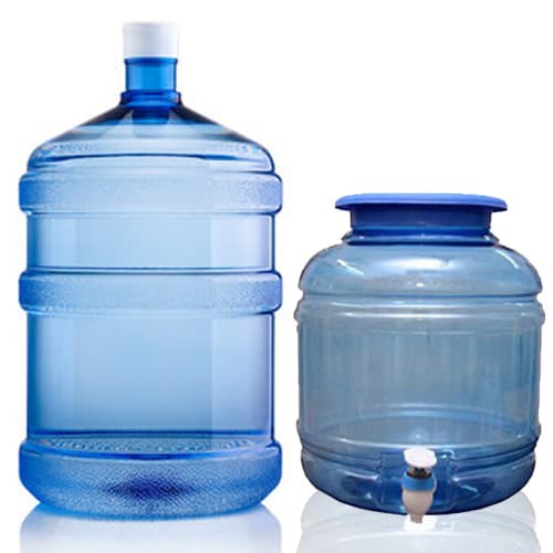 PET water jar and dispenser 