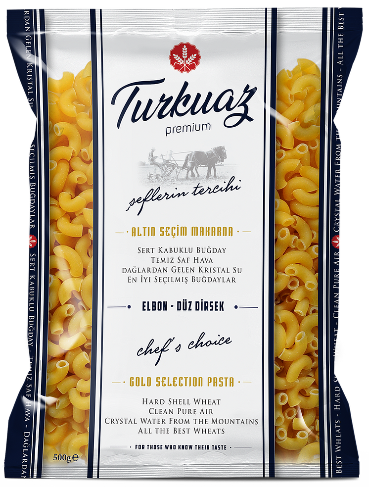 Turkuaz Premium Elbow Pasta