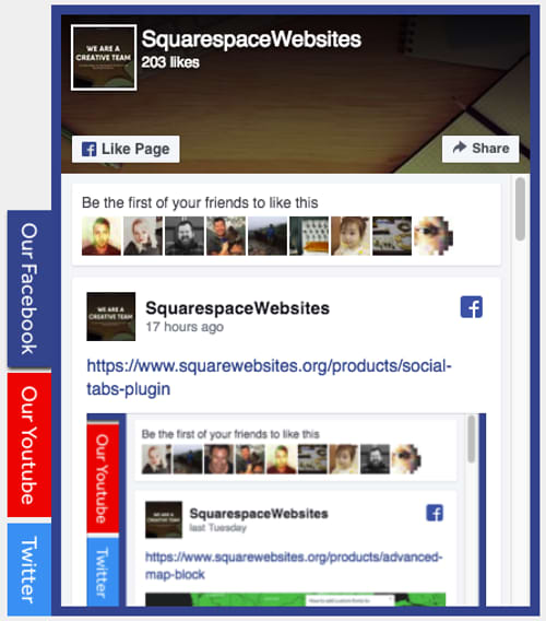 Social Tabs Plugin
