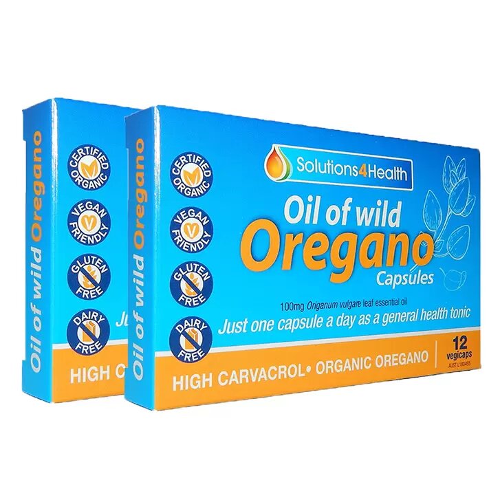 12 Capsule Blister Pack – Oil of Wild Oregano - Twin Pack