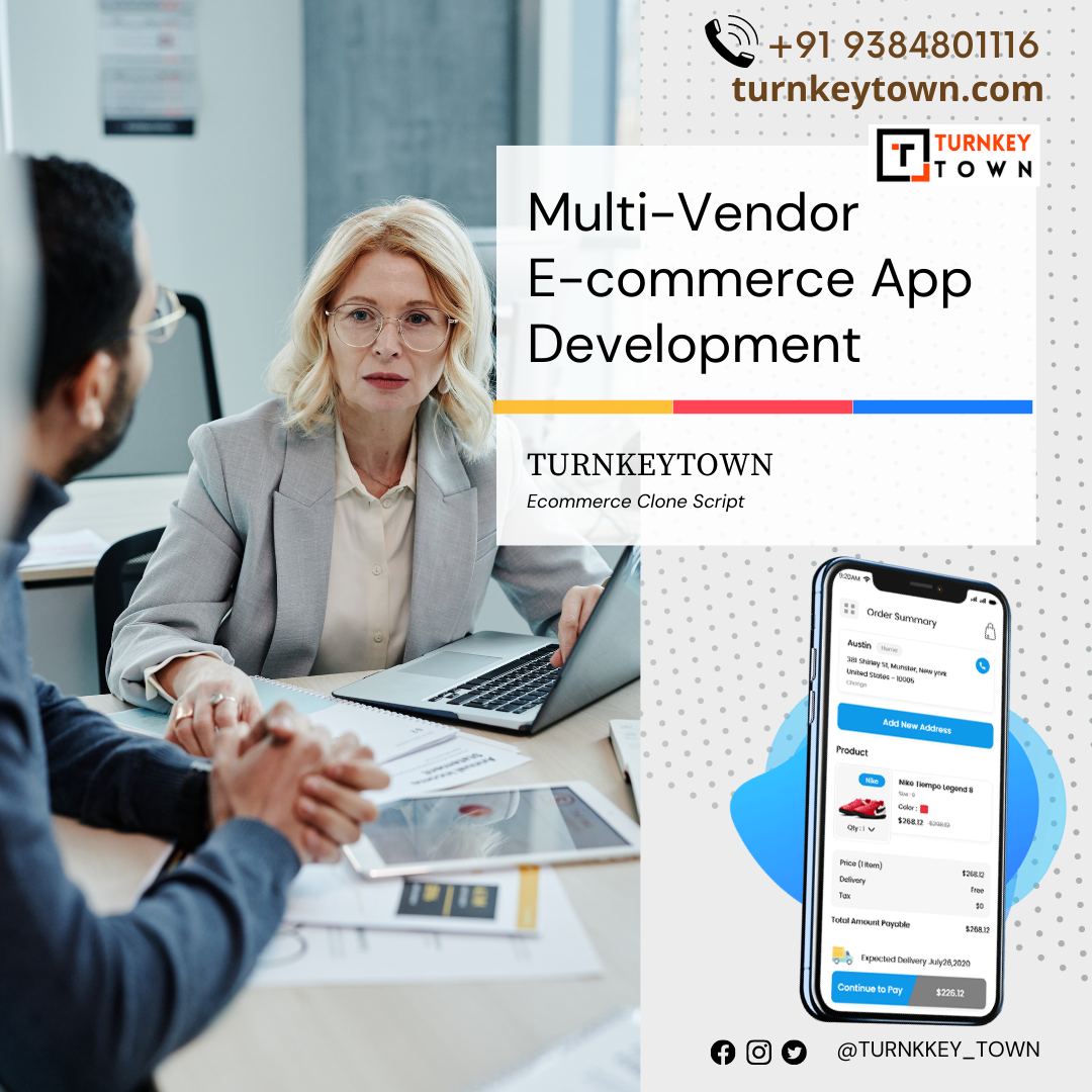 Multi-Vendor E-commerce App Development