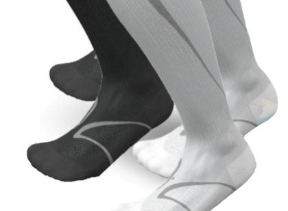 Compression socks can improve circulation and fight swelling and discomfort.