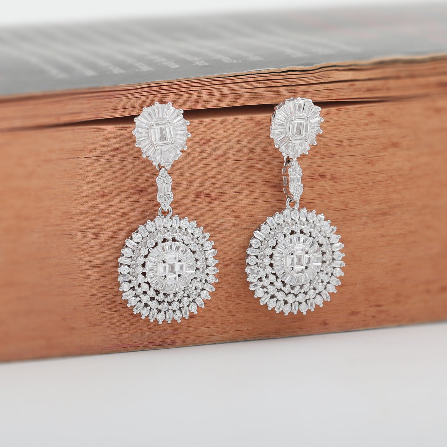 Sterling Zewar Silver Earrings