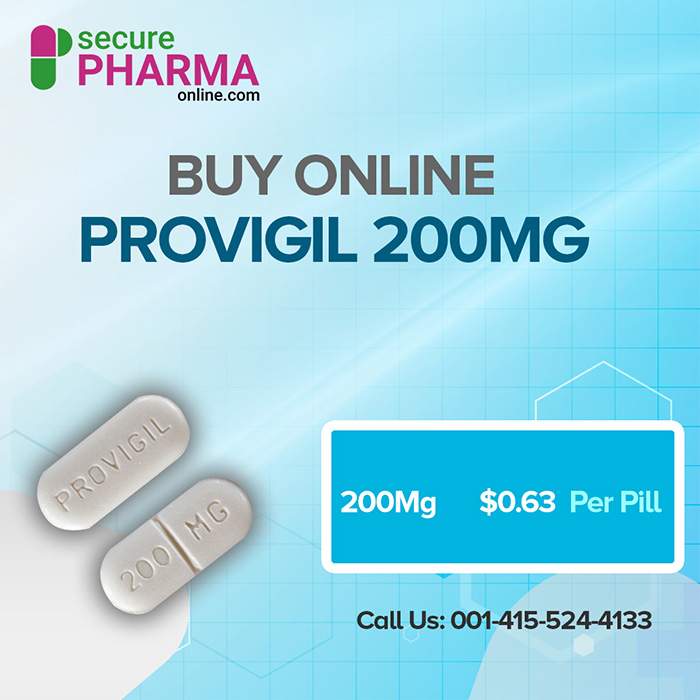 Buy Provigil 200mg Online at Best Price | Secure Pharma Online